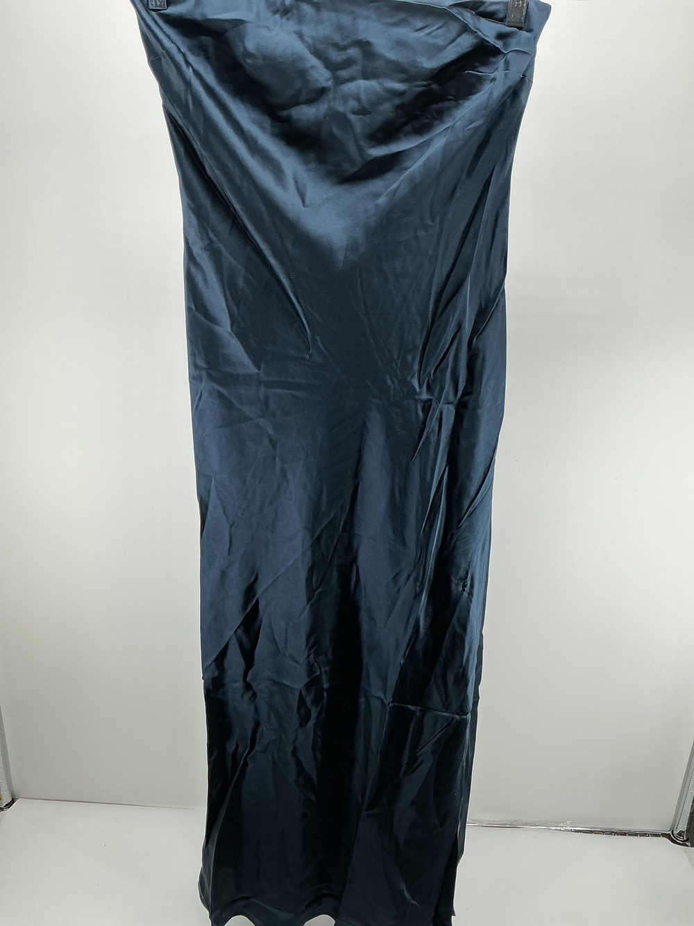 100% Washable Silk Strapless Midi Dress